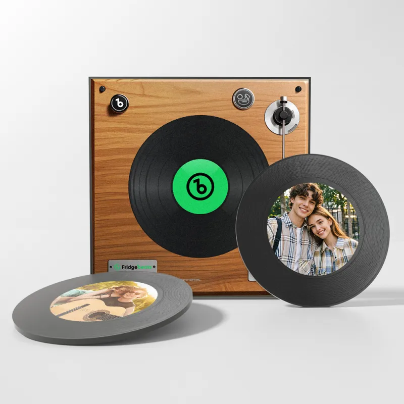 Foto real do Vinil 4 Músicas
